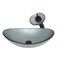 Novatto Argento Oval Glass Vessel Bathroom Sink Set, Oil Rubbed Bronze NSFC-70328031001ORB - alternate 8
